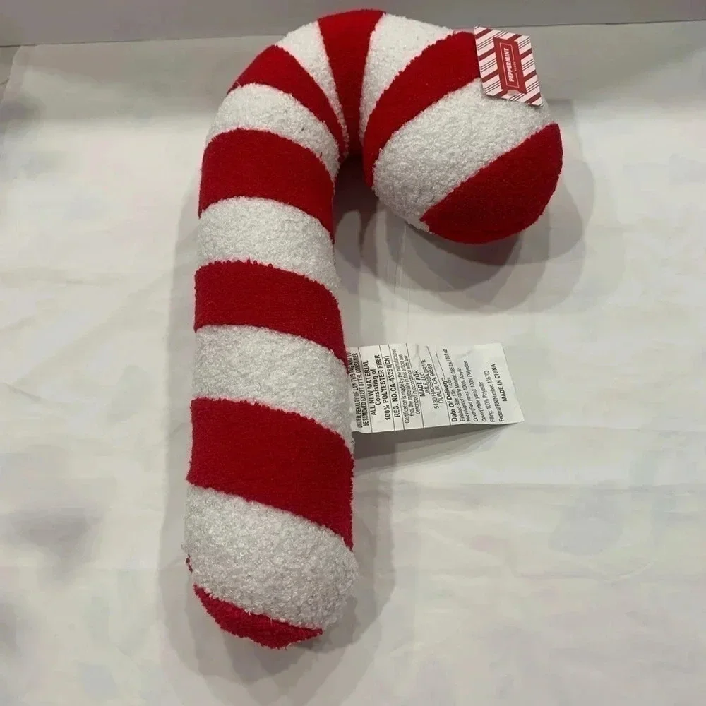 CANDY Cane Decorative Pillow